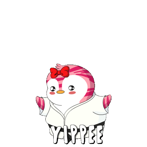 Happy Dance Sticker by Pudgy Penguins