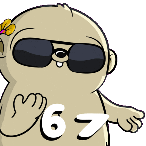 6 7 Fug Sticker by Fugz Official