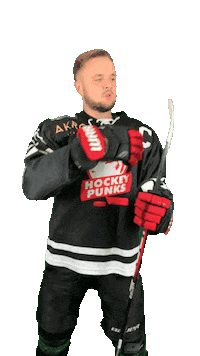 Hockeypunks Sticker by ledoritulys.lt