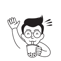 Awesome Sticker Sticker by MasterSquid.id