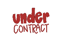 Real Estate Contract Sticker by Eddie & Laura Burton Realty Group