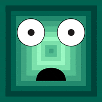 Art Frown GIF by Jen Stark