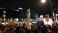 Crowd Gathers in Berlin for Anti-Racism Vigil Following Mass Shooting