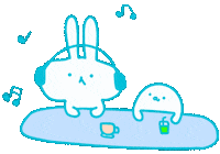 Listen Coffee Break Sticker