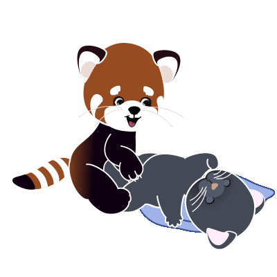 Cat Love Sticker
