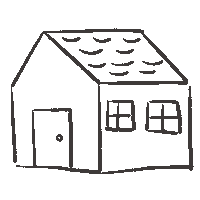 Home House Sticker