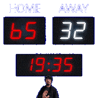 32 Away Sticker