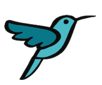 Flying Blue Bird Sticker by Altenew