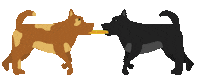 AussieDogProducts dog cartoon australia toy Sticker