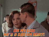 In Love Flirt GIF by Back to the Future Trilogy