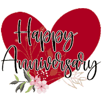 Happy Anniversary Love Sticker by THE PALACE