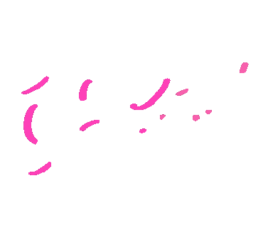 Cheers Typography Sticker