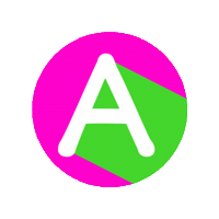 Pink Abc Sticker