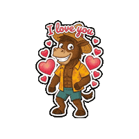 Beach Love Sticker by Mr. Sancho's Cozumel