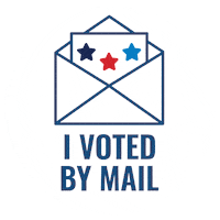 fultoncounty election voting i voted vote by mail Sticker