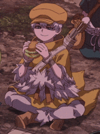 Hamburger Dr Stone GIF
