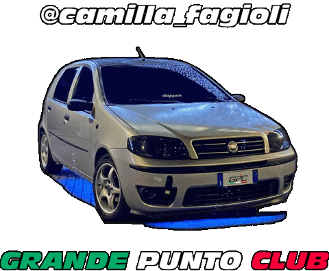 Fiat Punto Tuning Sticker by Grande Punto Club Italia
