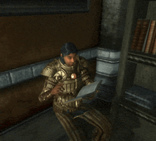 ElderMer funny meme school books GIF