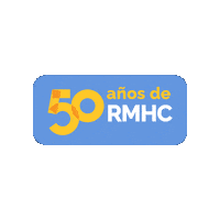 Rmhc50A Sticker by Instituto Ronald McDonald