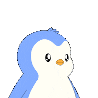 No Way Wow Sticker by Pudgy Penguins