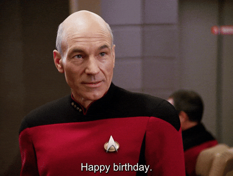 Happy Birthday Picard GIF by Goldmaster