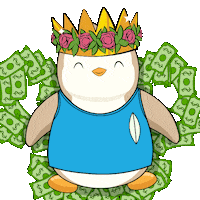 Breaking Bad Money Sticker by Pudgy Penguins