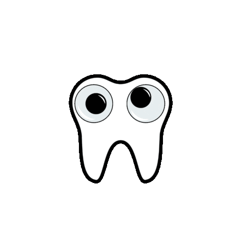 Teeth Tooth Sticker by @Toothlife