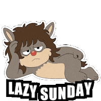 Happy Sunday Morning Sticker