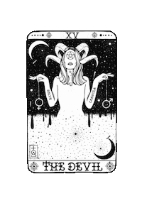 charliecrayons magic witch tarot witchcraft Sticker