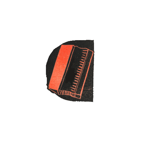 albaurquia giphyupload skull ink workshop Sticker