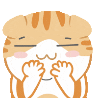 Happy Scottish Fold Sticker by OH MY FOLD!