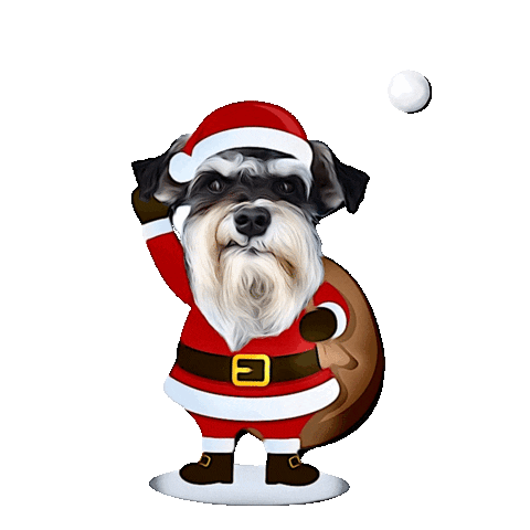 Merry Christmas Sticker by Pimp Yo Pets
