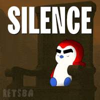 Silence Shut Up GIF by Retsba