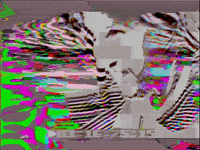 nicolaslalonde glitch vhs glitchart videosynthesis GIF