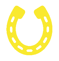 Horse Shoe Sticker by Mustang Cheer