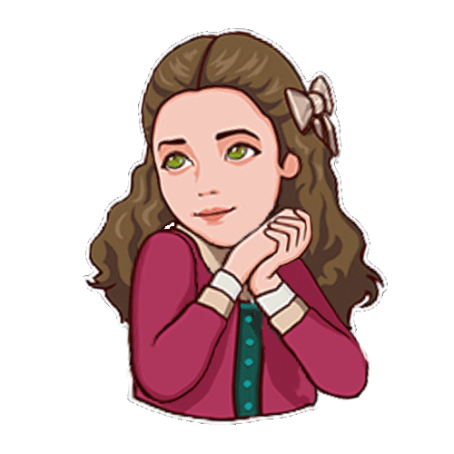 mytona animation girl wow dreams Sticker