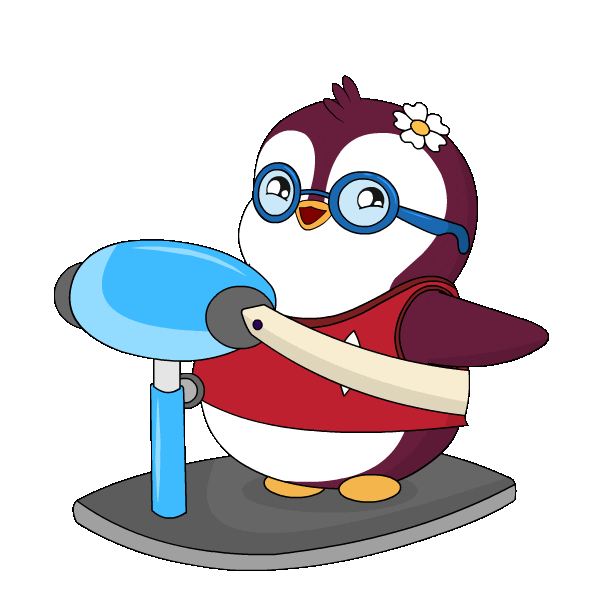 Weight Loss Fitness Sticker by Pudgy Penguins