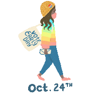 Vote Early Sticker by INTO ACTION