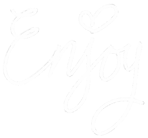 Lettering Enjoy Sticker