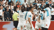 Celebration Goal GIF by Olympique de Marseille