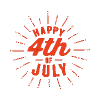 4Th Of July Sticker by SoldByMaurice