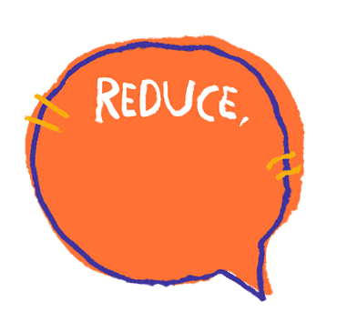 Earth Reduce Sticker by MEWR Singapore