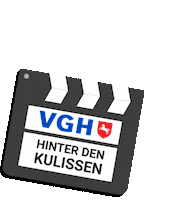 vghversicherungen logo movie black behind the scenes Sticker
