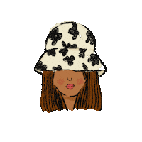 Girl Fashion Sticker