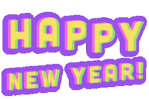 Happy New Year Sticker by Lily Xiao Haselton