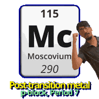 Element 115 Mc Sticker