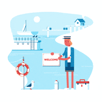 small business hat GIF by WordPress.com