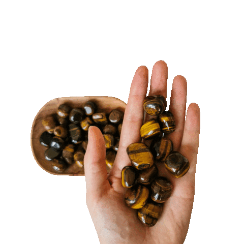 Tigers Eye Crystals Sticker by Lauri Giepmans