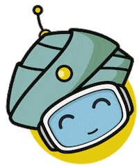Happy Sticker by Gênio Aarim