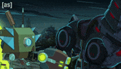Hitting Rick And Morty GIF by Adult Swim